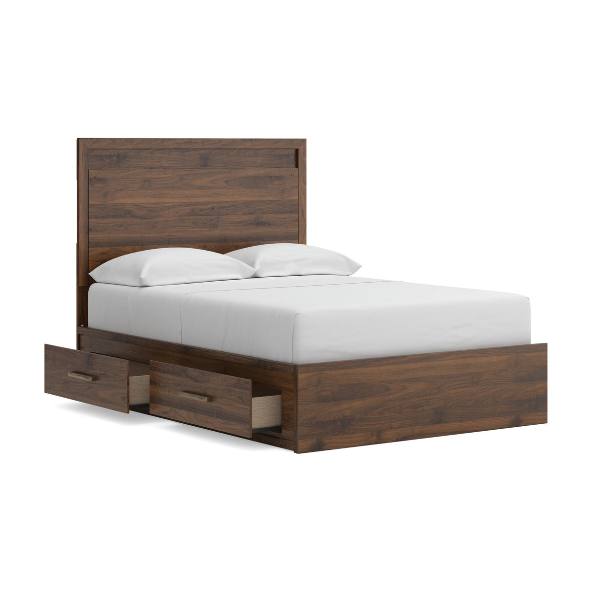 Janfyn  Panel  Bed With 2 Sided Storage