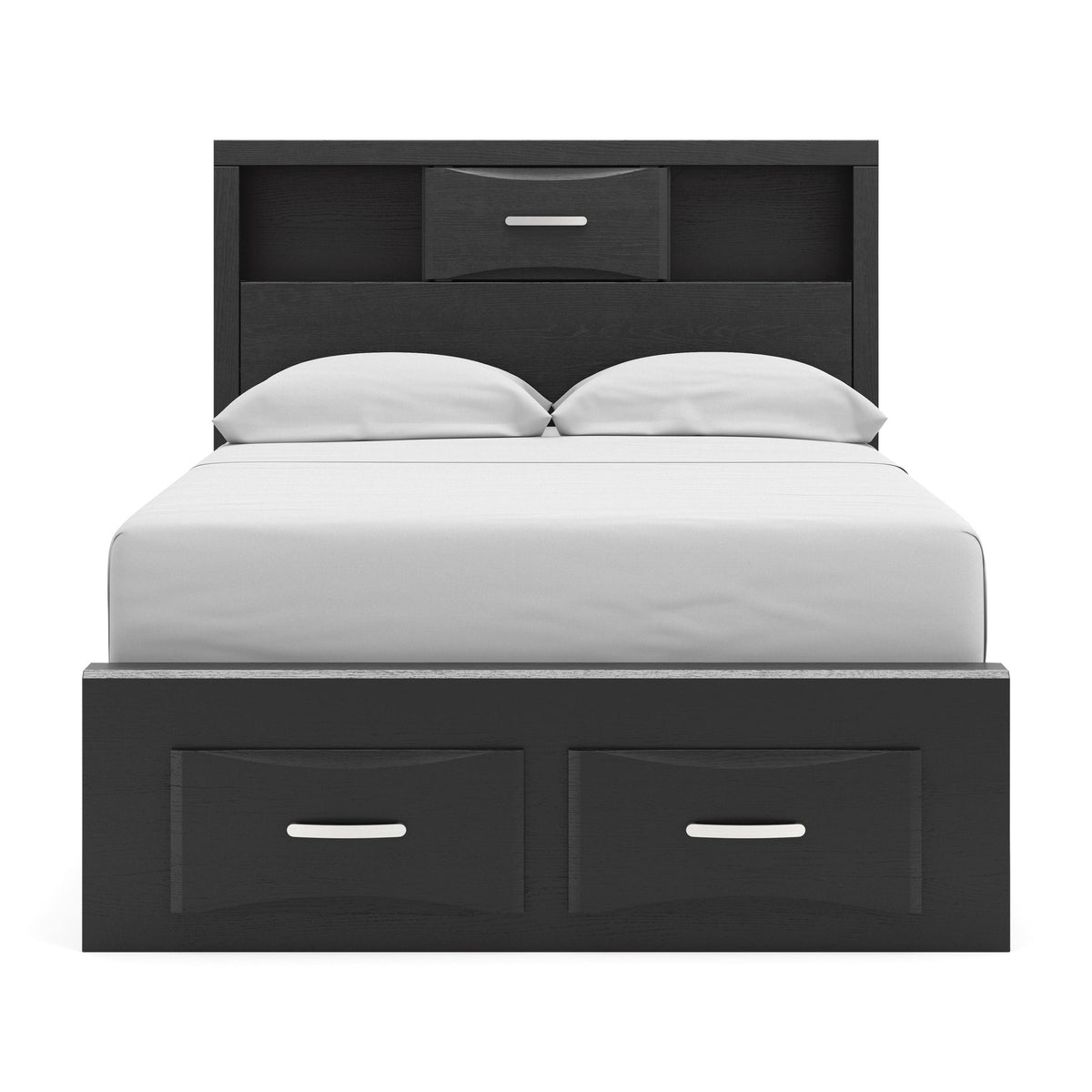 Stabotta  Bookcase Storage Bed