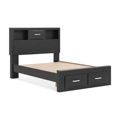 Stabotta  Bookcase Storage Bed
