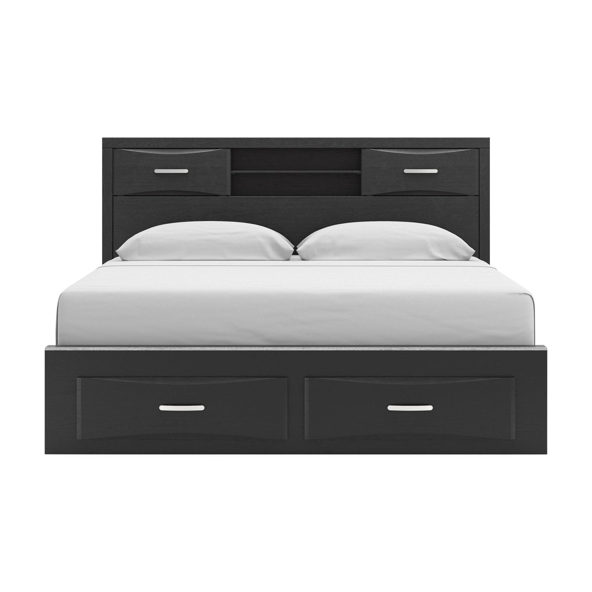 Stabotta  Bookcase Storage Bed