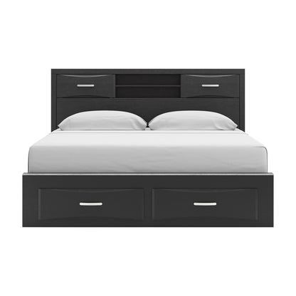 Stabotta  Bookcase Storage Bed
