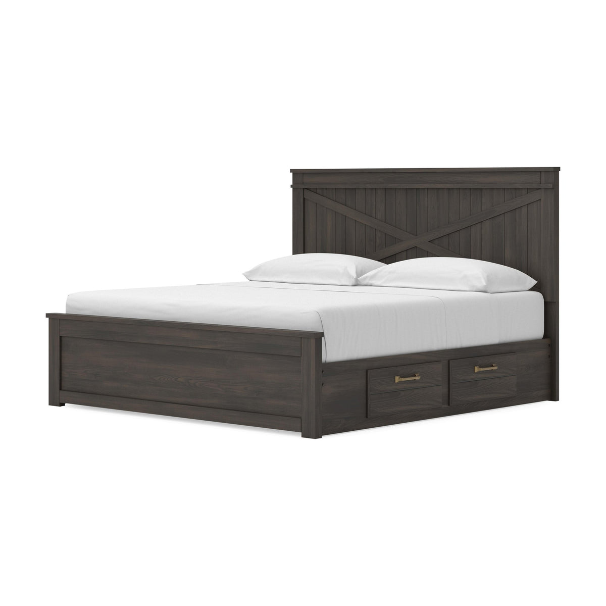Vonitta Bay  Panel Bed With Storage