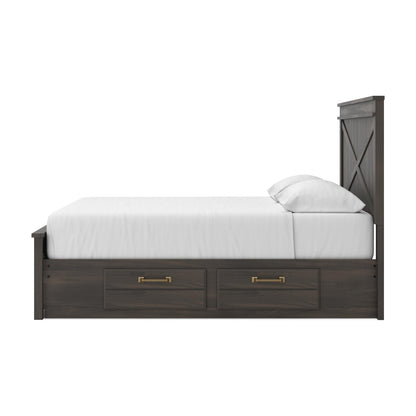 Vonitta Bay  Panel Bed With Storage