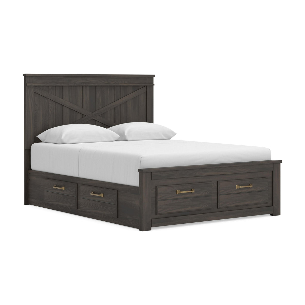 Vonitta Bay  Panel Storage Bed