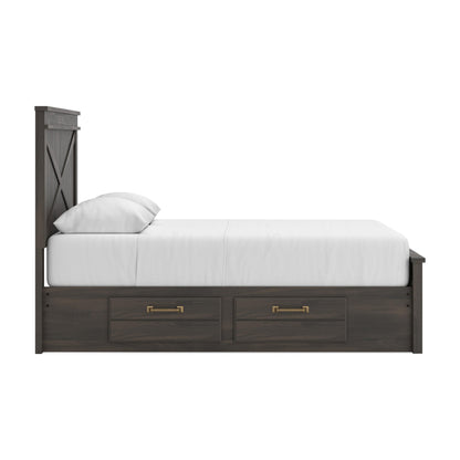 Vonitta Bay  Panel Storage Bed