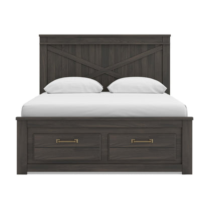 Vonitta Bay  Panel Storage Bed