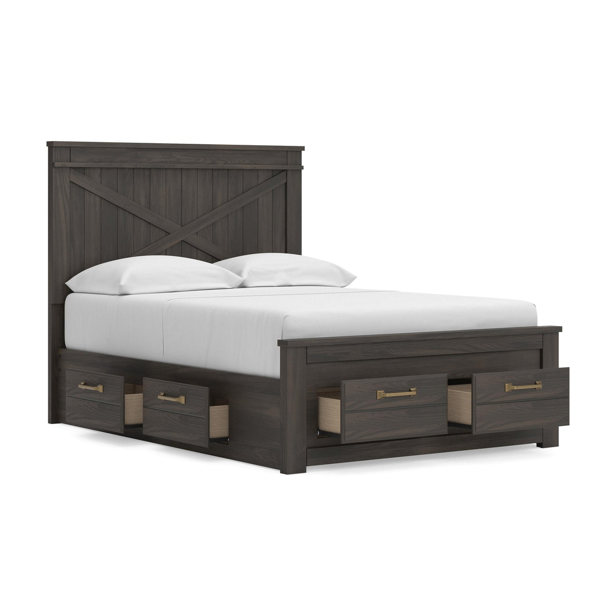 Vonitta Bay  Panel Storage Bed