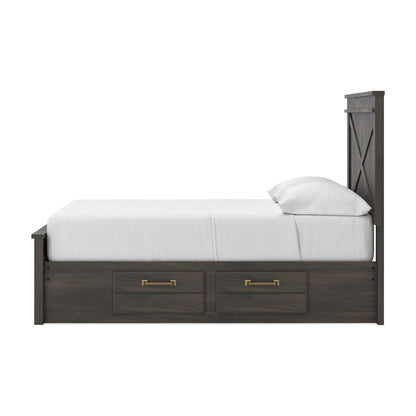 Vonitta Bay  Panel Storage Bed