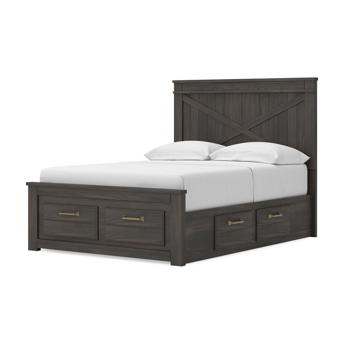 Vonitta Bay  Panel Storage Bed