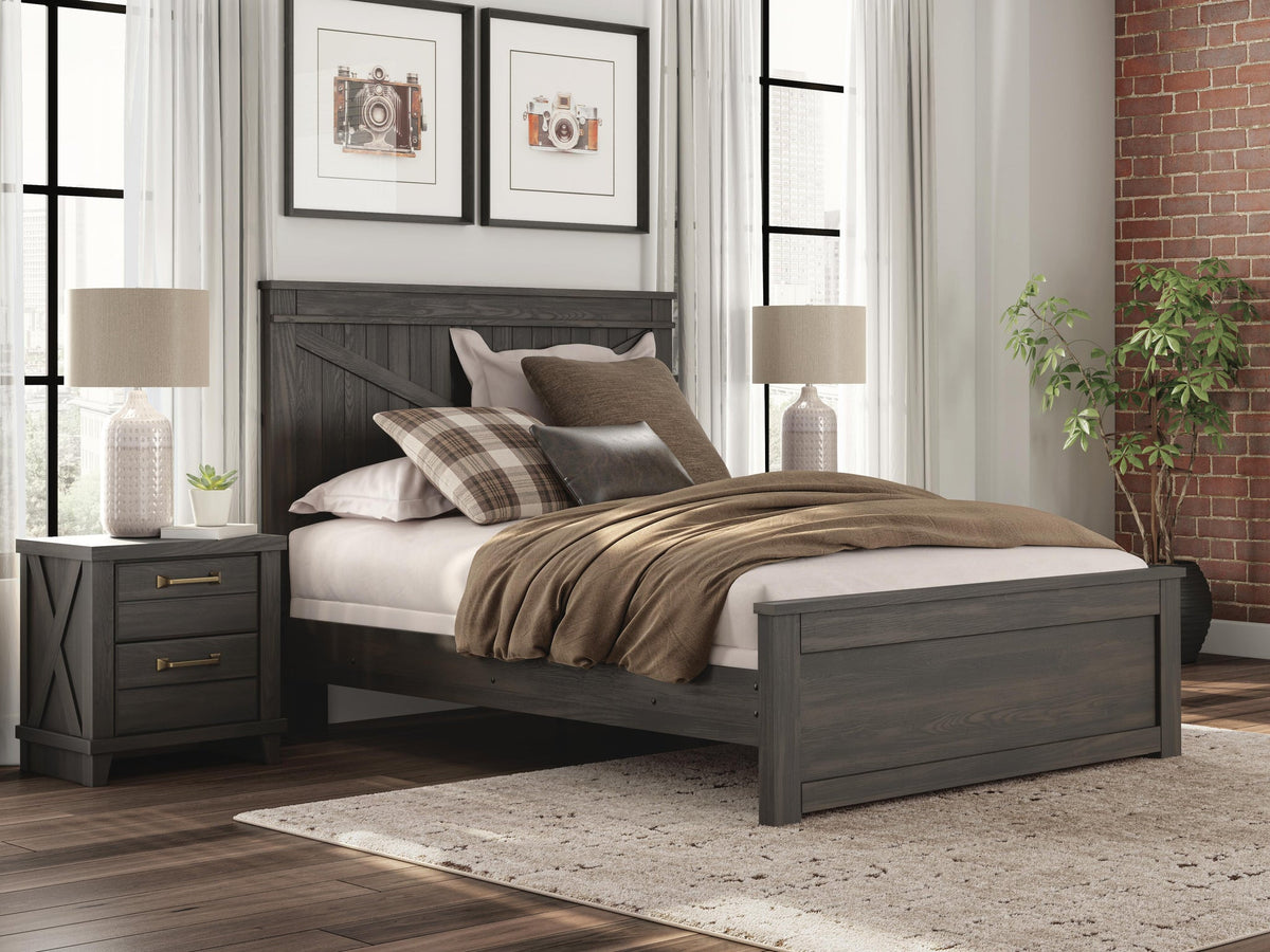 Vonitta Bay  Panel Bed