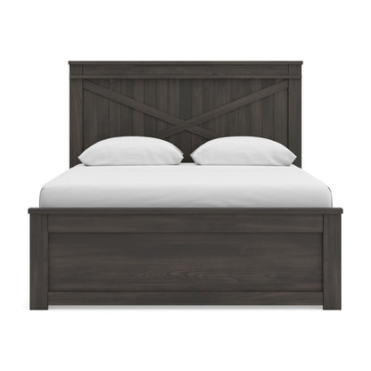 Vonitta Bay  Panel Bed With 2 Sided Storage